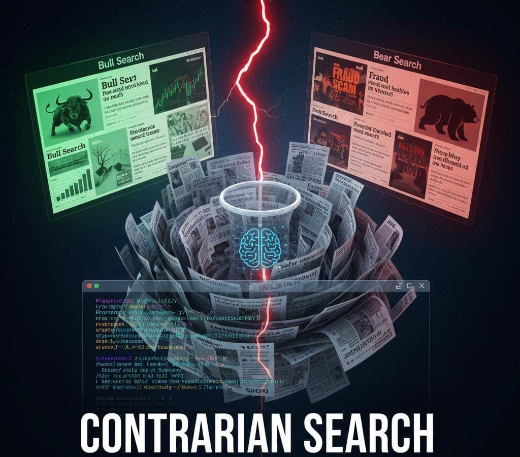 "Contrarian Search": Engineering an Anti-Echo Chamber News Engine