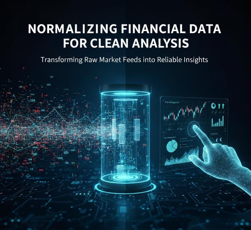 Normalising financial data for clean analysis